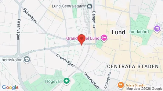 Kontorslokaler att hyra i Lund - Bild från Google Street View