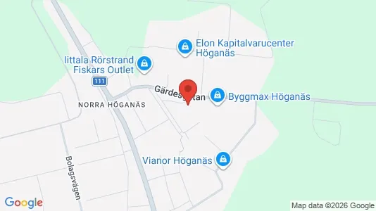 Kontorslokaler att hyra i Höganäs - Bild från Google Street View