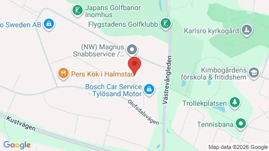 Kontorslokaler att hyra i Halmstad - Bild från Google Street View