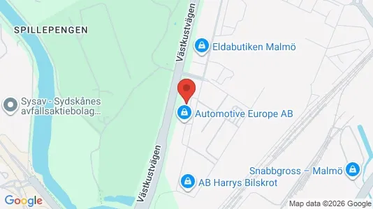 Kontorslokaler att hyra i Malmö Centrum - Bild från Google Street View
