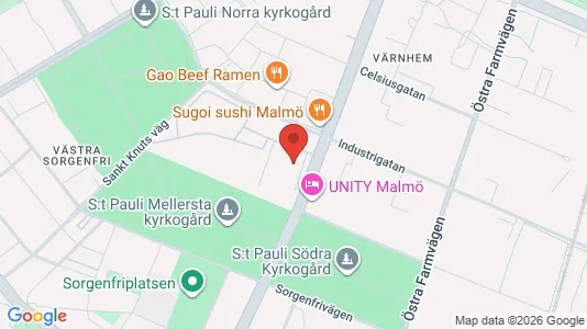 Kontorslokaler att hyra i Malmö Centrum - Bild från Google Street View