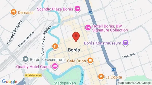 Kontorslokaler att hyra i Borås - Bild från Google Street View