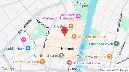 Kontorslokaler att hyra i Halmstad - Bild från Google Street View