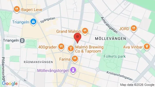 Kontorslokaler att hyra i Malmö Centrum - Bild från Google Street View