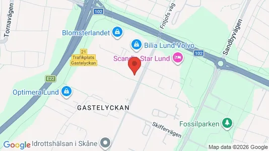 Kontorslokaler att hyra i Lund - Bild från Google Street View