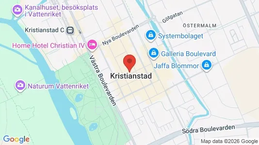 Kontorslokaler att hyra i Kristianstad - Bild från Google Street View