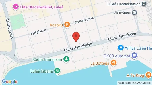 Kontorslokaler att hyra i Luleå - Bild från Google Street View