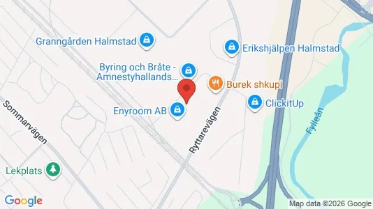 Kontorslokaler att hyra i Halmstad - Bild från Google Street View