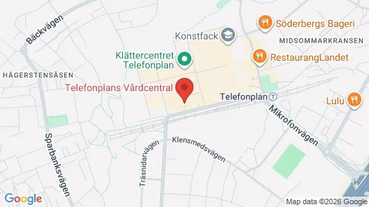 Kontorslokaler att hyra i Söderort - kort over placeringen