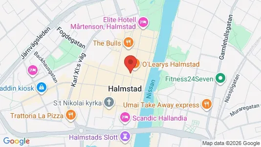 Kontorslokaler att hyra i Halmstad - Bild från Google Street View