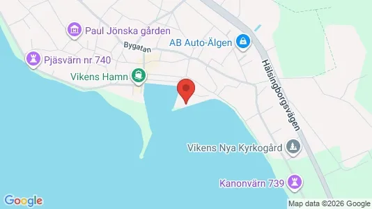 Kontorslokaler att hyra i Höganäs - kort over placeringen