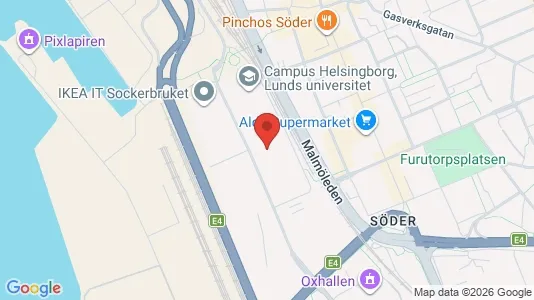 Kontorslokaler att hyra i Helsingborg - Bild från Google Street View