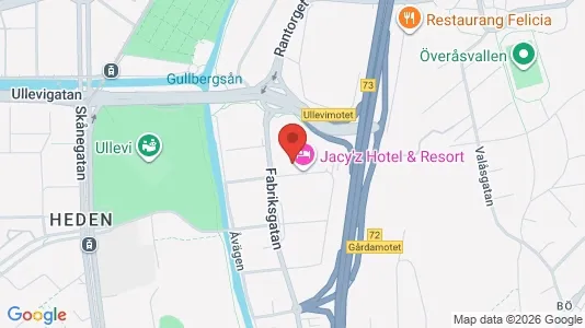 Kontorslokaler att hyra i Örgryte-Härlanda - kort over placeringen
