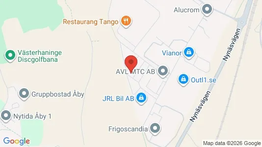 Kontorslokaler att hyra i Haninge - Bild från Google Street View