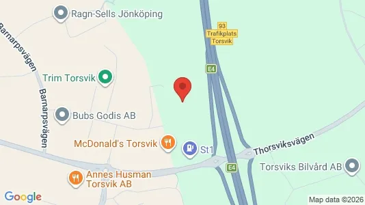 Industrilokaler att hyra i Jönköping - Bild från Google Street View