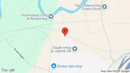 Industrilokaler att hyra i Örebro - Bild från Google Street View