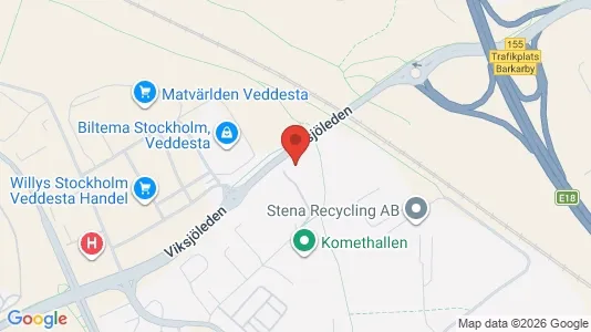 Kontorslokaler att hyra i Järfälla - Bild från Google Street View
