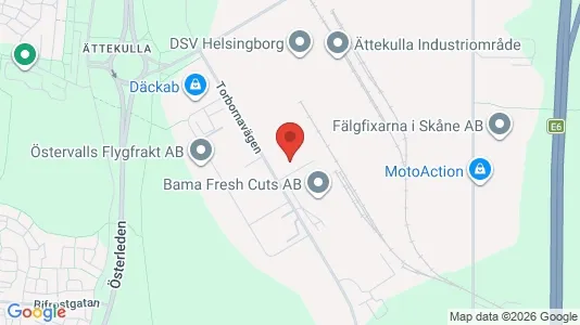 Industrilokaler att hyra i Helsingborg - Bild från Google Street View