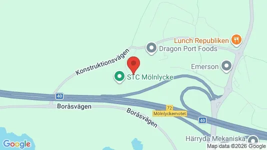 Kontorslokaler att hyra i Härryda - Bild från Google Street View