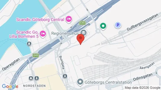 Kontorslokaler att hyra i Göteborg Centrum - Bild från Google Street View
