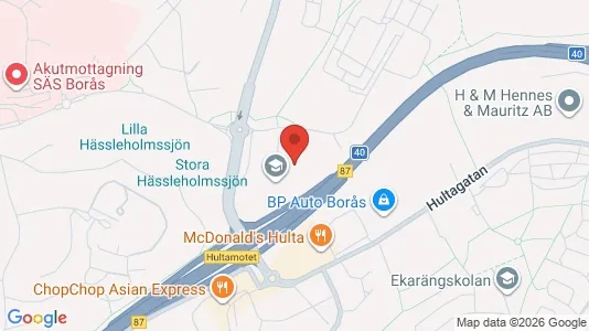 Lagerlokaler att hyra i Borås - Bild från Google Street View