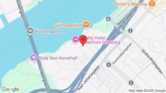 Kontorslokaler att hyra i Majorna-Linné - Bild från Google Street View