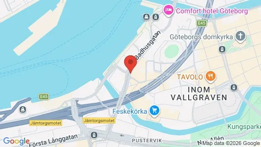 Kontorslokaler att hyra i Göteborg Centrum - Bild från Google Street View