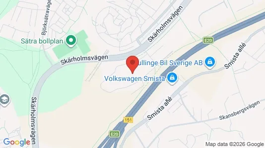 Kontorslokaler att hyra i Söderort - kort over placeringen