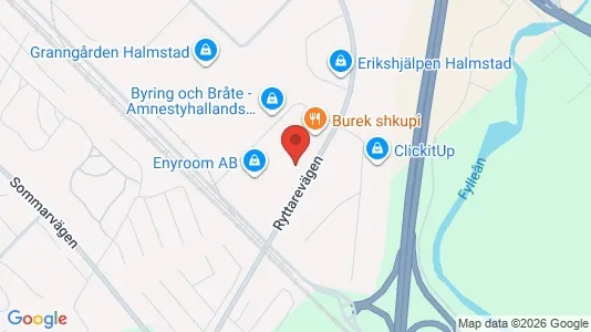 Kontorslokaler att hyra i Halmstad - Bild från Google Street View