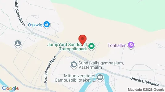 Kontorslokaler att hyra i Sundsvall - Bild från Google Street View