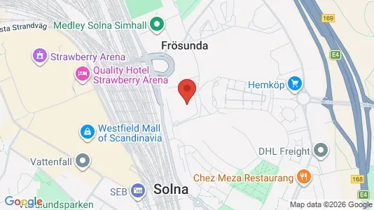 Kontorslokaler att hyra i Solna - Bild från Google Street View