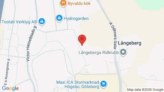 Kontorslokaler att hyra i Askim-Frölunda-Högsbo - kort over placeringen