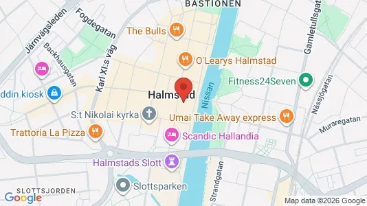Kontorslokaler att hyra i Halmstad - Bild från Google Street View