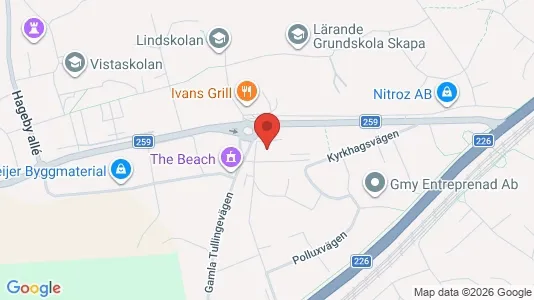 Industrilokaler att hyra i Huddinge - Bild från Google Street View