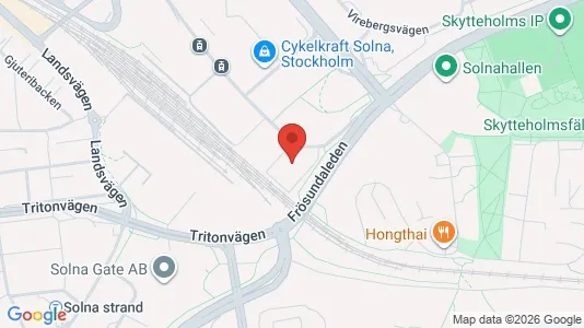 Kontorslokaler att hyra i Solna - Bild från Google Street View