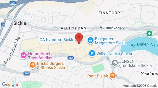 Kontorslokaler att hyra i Nacka - Bild från Google Street View