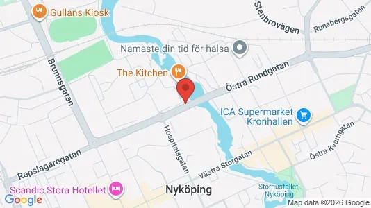 Kontorslokaler att hyra i Nyköping - Bild från Google Street View