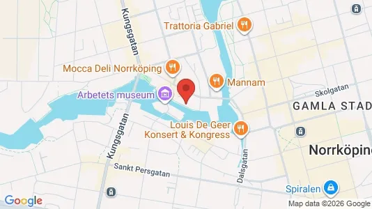 Kontorslokaler att hyra i Norrköping - Bild från Google Street View