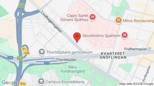 Kontorslokaler att hyra i Kungsholmen - kort over placeringen