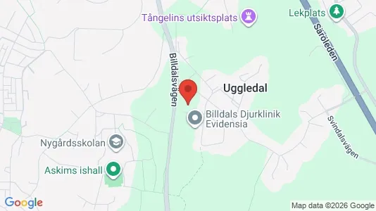 Kontorslokaler att hyra i Askim-Frölunda-Högsbo - kort over placeringen