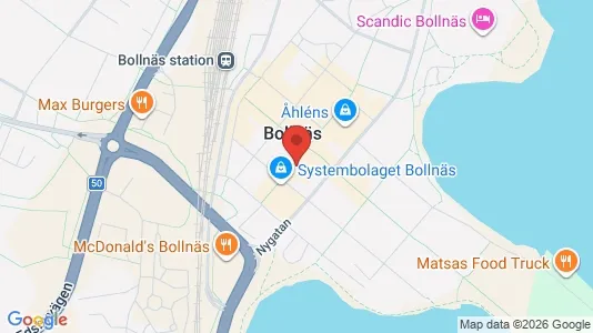 Kontorslokaler att hyra i Bollnäs - Bild från Google Street View
