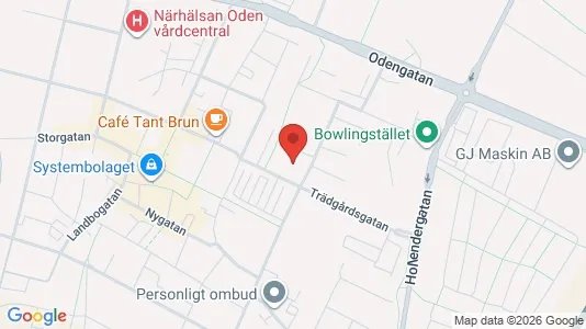 Kontorslokaler att hyra i Falköping - Bild från Google Street View