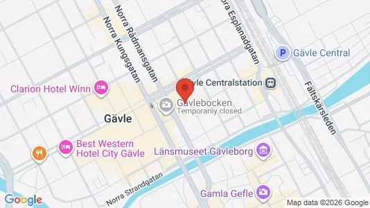 Kontorslokaler att hyra i Gävle - Bild från Google Street View