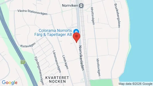 Kontorslokaler att hyra i Sollentuna - kort over placeringen