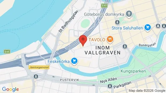 Kontorslokaler att hyra i Göteborg Centrum - Bild från Google Street View