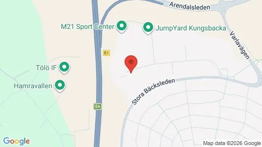 Kontorslokaler att hyra i Kungsbacka - Bild från Google Street View