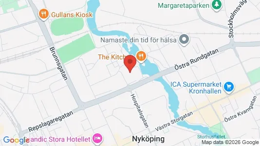 Kontorslokaler att hyra i Nyköping - Bild från Google Street View