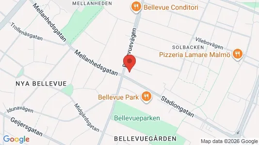 Kontorslokaler att hyra i Malmö Centrum - Bild från Google Street View