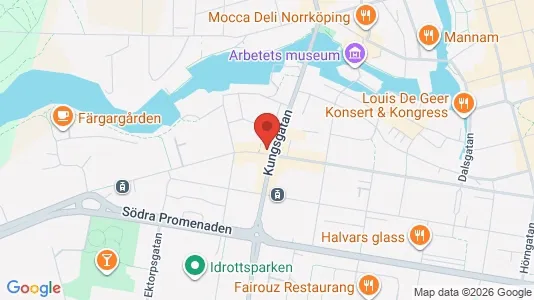 Kontorslokaler att hyra i Norrköping - Bild från Google Street View