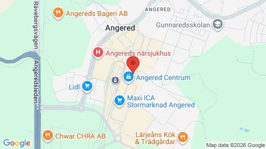 Kontorslokaler att hyra i Angered - Bild från Google Street View